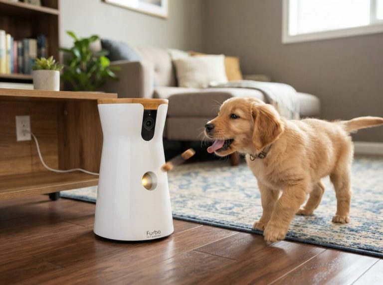 best pet camera with treat dispenser