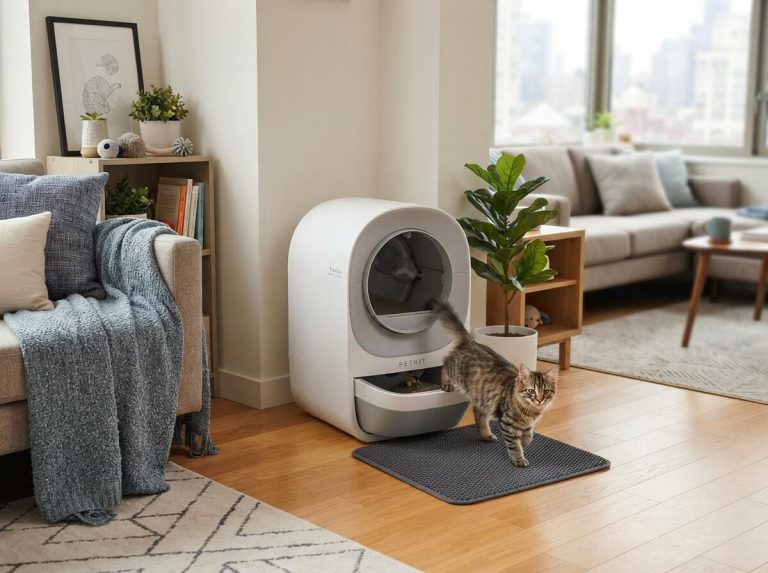 best self cleaning litter box for small apartment