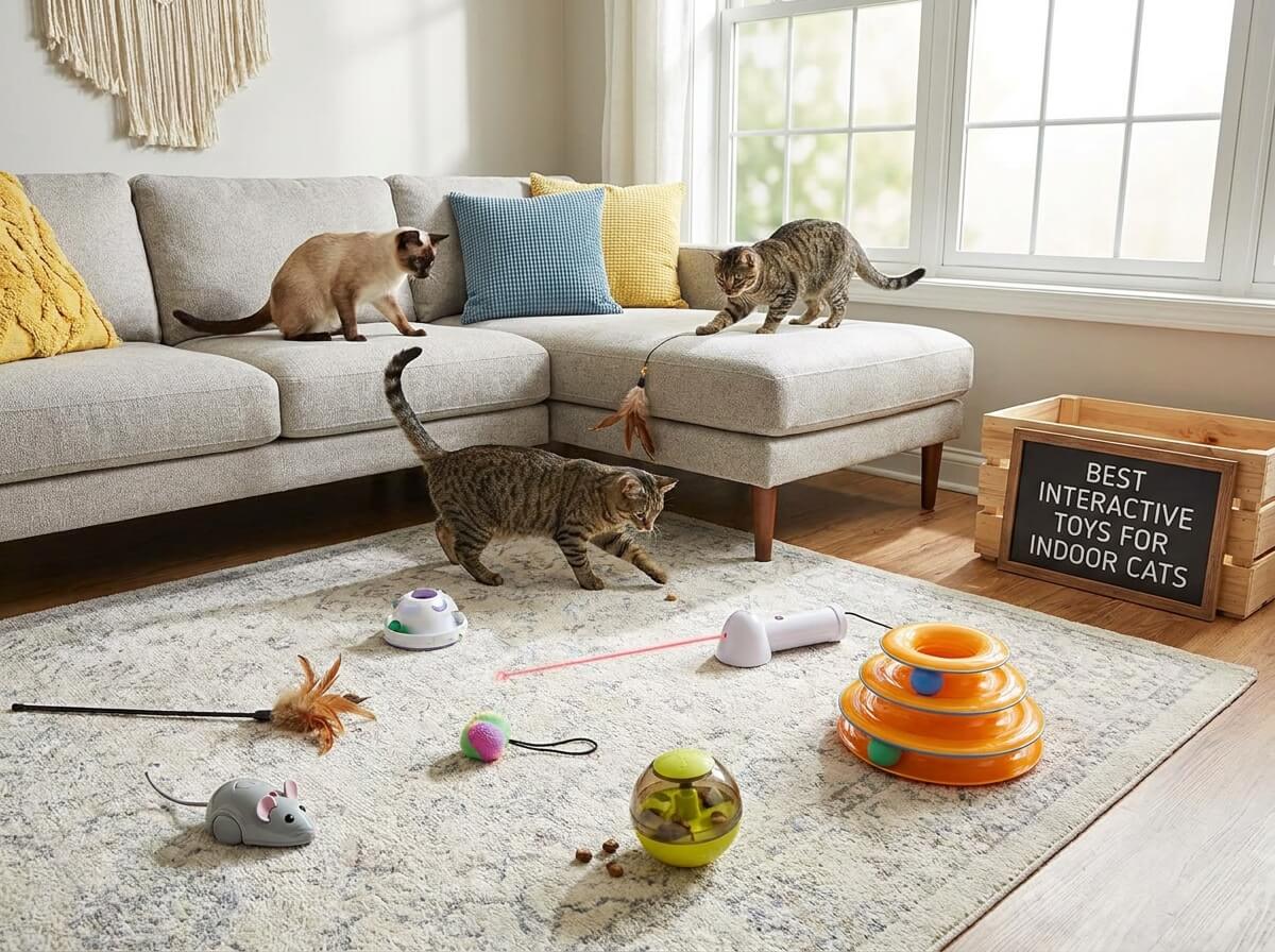 Best Interactive Toys for Indoor Cats