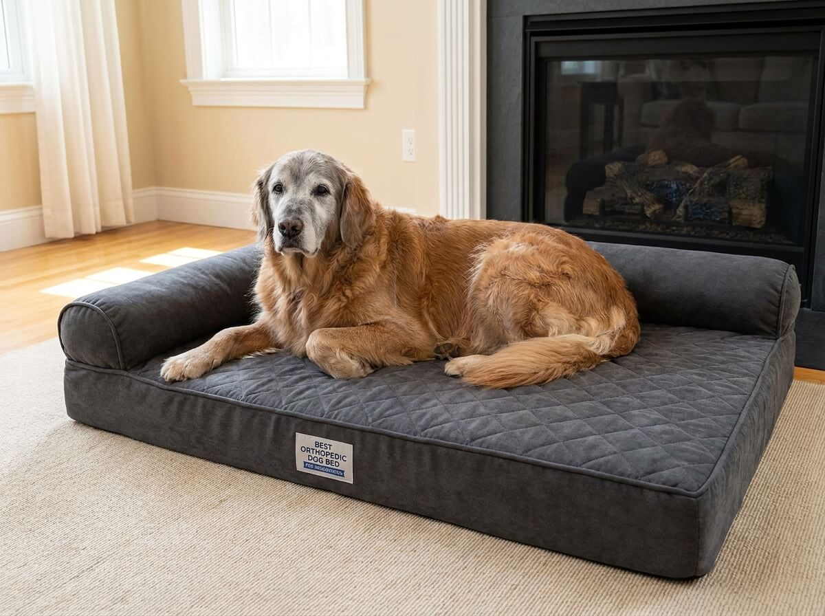 Best Orthopedic Dog Bed for Senior Dogs