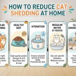 How to Reduce Cat Shedding at Home