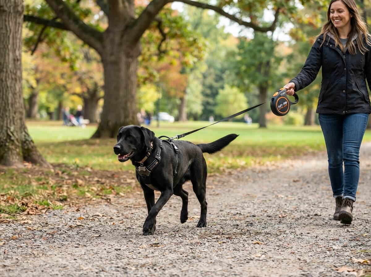 best retractable dog leash for large dogs